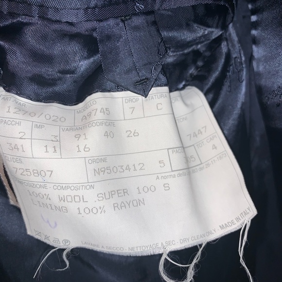 Belvest double breast jacket in 38S - Picture 3 of 4